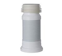 Tubo di collegamento flessibile per WC con collegamento universale DN 98 - DN 105