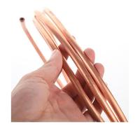 Tubo di condizionamento in rame con tubo in rame 1M/2M/5M/10M OD2/3/4/6/8/10/12/14/16mm (Color : 2Meter, Size : 12.7mm x 0.7mm)