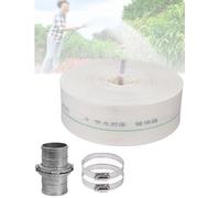 Tubo di controlavaggio per trasferimento e drenaggio dell'acqua, design flessibile in PVC Layflat per piscine, pompe di pozzetto e irrigazione da giardino