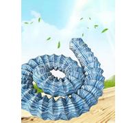 Tubo di drenaggio francese da 2, 3 e 4 pollici, tubo di drenaggio paesaggistico flessibile, espandibile, corrugato e perforato, drenaggio francese a infiltrazione morbida(2200cm/72ft)