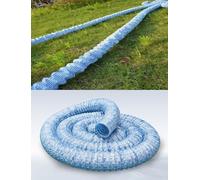 Tubo di drenaggio Francese, Perforato da 2 Pollici - Soluzione Flessibile for Il drenaggio di Giardini e spazi Verdi, Ideale for scantinati, pluviali e Aree umide(32.8ft/1000cm)