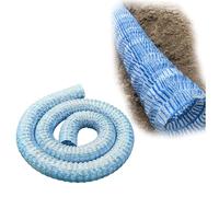 Tubo di drenaggio francese perforato flessibile da 2, 3, 4, 6 pollici, tubi di drenaggio, tubo di reindirizzamento dell'acqua sotterraneo(5cm/2",L 2m(6.6ft))