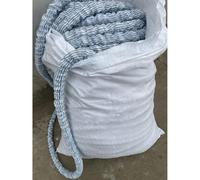 Tubo di drenaggio Francese Perforato, Flessibile/espandibile, Tubo corrugato permeabile Perforato per Il deflusso delle acque sotterranee in campi o Giardini (20 cm, 20 m/65,6 Piedi)