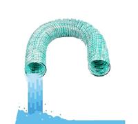 Tubo di drenaggio perforato da 100 mm, in tessuto non tessuto, per il drenaggio dei terreni francesi, lunghezze 3 m - 100 m, per prato, paesaggistica, cortile, marciapiede e gestione delle acque