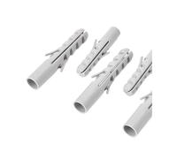 Tubo di espansione giallo Tubo di espansione in plastica grigia M5 M6 M8 M10 M12 M14 Ancoraggio for tubi Tasselli a muro Tasselli applicabili a viti autofilettanti Tasselli a muro(30pcs,M6x30)