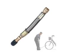 Tubo di estensione della valvola pneumatica | Tubo adattatore per inflazione per la pompa 'aria | Workshop bandiera per camion per biciclette di manutenzione motociclistica