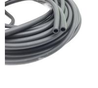 tubo di gomma 2M 3.0mm ~ 19mm Nero Multi-size Liscio Gomma Nitrilica Tubo Carburante Benzina Diesel Olio Carburatore(2M_OD 14XID 10MM)