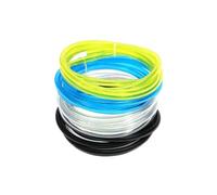 tubo di gomma 5/10/15m Tubo Del Gas Carburante Della Stringa Benzina Linea 2x3.5/2.5x5/3x5/3x6/4x6/5x8/6x8/7x10mm for Trimmer Motosega Ventilatore Strumento(Black,10 METERS_ID 7MM X OD 10MM)