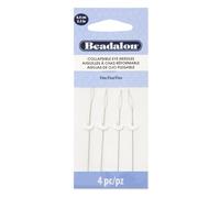 Tubo di Gomma Beadalon per Filo Gioielli, da 2,5 Pollici, Pieghevoli, Eye Ferri da Maglia, Set di 4