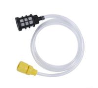 Tubo di ingresso autoadescante per idropulitrice Karcher K2 K3 K4 K5 K6, struttura in PVC trasparente, filtro a rete fine, facile disegno ad acqua, adatto per tubi da 5 m (3 metri)