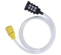 Tubo di Ingresso dell'Acqua autoadescante da 1,5 m per Karcher | per idropulitrici Karcher K2-K7 con connettori e filtro (1,5 m di aspirazione)