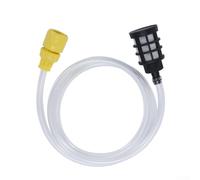 Tubo di ingresso dell'acqua autoadescante da 3/5 m, compatibile con idropulitrice Kärcher K2-K7, con attacco rapido e filtro, filtra le impurità nell'acqua (3 metri)