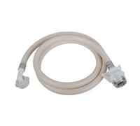 Tubo di Ingresso dell'Acqua per Lavatrice Tubo dell'Acqua in PVC a Prova di Scoppio con Connettore in Metallo per Lavatrice Automatica Filettatura da 25 mm G3/4 Adattamento (1. Khum)