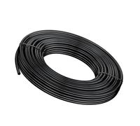 Tubo di micro irrigazione, linea irrigazione a goccia nera, tubo per tubi annaffiatura alimentazione nera sistema del giardino I.D 5 mm/o.d 8 mm 8mm（1/4in） 10m(32ft)