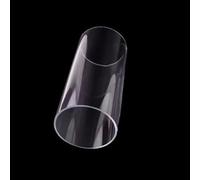Tubo di plastica dura Lunghezza 200-500mm Tubo acrilico trasparente Diametro 2-100mm Tubo di vetro organico acrilico trasparente for artigianato acquario(80x74x500mm)