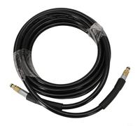 Tubo di prolunga ad alta pressione compatibile per idropulitrici Karcher K2 K3 K4 K5 K6 per idropulitrici K7 dal 2009 in poi 2.643-585.0, parte di ricambio con giunti a scatto, lunghezza 6 metri