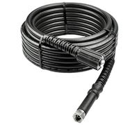 Tubo di prolunga ad alta pressione per idropulitrice M22 x 1,5 IG su 1/4" IG fino a 160 bar, compatibile con Kärcher Kränzle Nilfisk Bosch (8 metri)