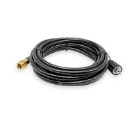 Tubo di prolunga ad alta pressione per Kärcher Kränzle Nilfisk, attacco M22 x 1,5 IG/AG, tubo DN06 fino a 160 bar e 40 °C, tubo di pressione con tessuto intrecciato e protezione antipiega