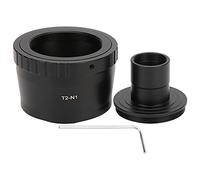 Tubo di Prolunga con Attacco a T per Microscopio da 23,2 Mm Anello Adattatore con Attacco T2 per Fotocamera con AttaccoN1, Realizzato in Lega di Alluminio di Alta qualità,