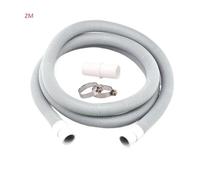 Tubo Di Prolunga For Scarico Della Lavatrice E Lavastoviglie Da 1/2/3 M Con Staffa, Set Di Tubi Di Scarico For Lavatrice(3M)