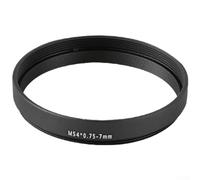 Tubo di prolunga in alluminio M54x0,75 progettato per l'ottimizzazione della messa a fuoco posteriore in applicazioni di imaging astronomico con appiattitori di campo e focheggiatori (M54 x 0,75-7 mm)