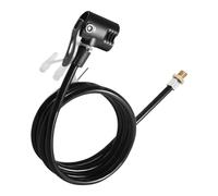 Tubo di prolunga per gonfiatore, accessorio per pompa ad aria, per materassi biciclette, tubi per pompa ad aria, tubo universale per gonfiatore, protezione da rimbalzo, antigelo, a prova di perdite