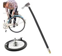Tubo di prolunga per gonfiatore di pneumatici, gonfiaggio senza sforzo | Adattatore con giunto di bloccaggio, per bicicletta, moto, auto, diverse lunghezze 23,5-60 cm, facile connessione, robusto e