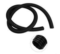 Tubo di prolunga per vuoto nero, diametro interno 32 mm, per Henry per | Lunghezza 2,5 m, diametro interno 32 mm, materiale EVA flessibile, connessione filettata, tappeti puliti in profondità