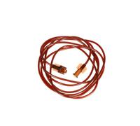 Tubo di prolunga sterile monouso per pompa per infusione - PVC ambrato 150 cm, protezione UV per medicinali fotosensibili, raccordi Luer-Lock - 50 pezzi