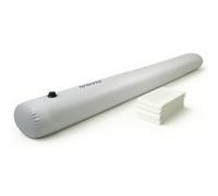 Tubo di protezione contro le inondazioni, set di protezione mobile come barriera impermeabile per porte e garage, riutilizzabile, rapida applicazione, per casa e cantina, lunghezza 3 metri