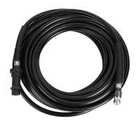 Tubo di pulizia ad alta pressione 15m in pvc in acciaio intrecciata in acciaio pesante fognario di scarico fognario utensile compatibile con k1 k2 k3 k4 k5 k6 k7 lavor bauker vax