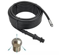 Tubo di pulizia per tubi da 10 m, compatibile con Kärcher Home K2 K3 -K7, set di pulizia per tubi a spirale (nessun ugello - solo tubo)