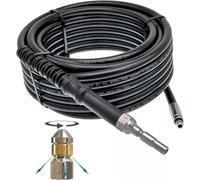 Tubo di pulizia per tubi Kranzle DN10 K1050 serie X, intasamento, scarico, ratto canale, pulizia flessibile (rotazione 3 x indietro, 8 metri)
