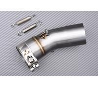 Tubo di Raccordo Mide Pipe 51mm KAWASAKI ZX4R ZX400SP 2023-24 Tubo Collegamento