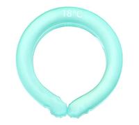 Tubo di raffreddamento del collo, fasce di raffreddamento indossabili estive, dispositivo di raffreddamento del collo riutilizzabile con gel freddo a mani libere, sollievo per le vampate di calore, febbre (Rosa)