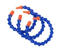 Tubo di raffreddamento in plastica, 300 mm, resistente ad olio e acqua | Flessibile regolabile, estremità rotonda dell'ugello ideale per CNC, fresatura, torsione, resistente all'acqua e all'olio