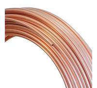 Tubo Di Rame Morbido, Fascio Bobina Magnete Filo Da 1 Metro 2mm 3mm 4mm 5mm 99,9% T2 Edificio(4MMX1MM)