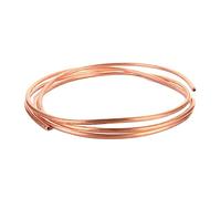 Tubo di rame OD 2 3 4 5 6 6,35 8 mm Tubo di refrigerazione capillare in rame Spessore della parete del tubo di rame morbido 0,5 mm-1,5 mm (Color : 1 Meter, Size : 2mm x 0.5mm)