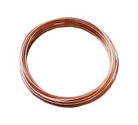 Tubo di rame T2 da 5 metri, spessore della parete 0,6 mm, diametro esterno, diverse dimensioni for impianti idraulici di refrigerazione(OD 8mm)