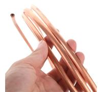 Tubo di Rame Tubo di rame a spirale capillare for condizionatore d'aria, raffreddamento fai da te, tubi in filo puro, diametro esterno 1,8 mm ~ 10, spessore 0,5(3.0Meters,3x0.5mm)