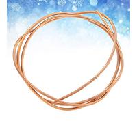 Tubo Di Refrigerazione In Rame 6Mm,Tubo In Rame Per Frigorifero 6Mm,Tubo 2M C1100 T2 Tubo In Rame Tubo A Spirale Morbida Per Condizionatore Frigorifero Od 6Mm / ID 5Mm