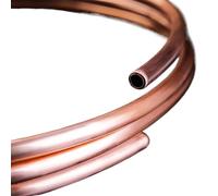 Tubo di refrigerazione, tubo flessibile in gomma siliconica trasparente ID 0,5-38 mm OD 2-16 mm Confezione di diverse misure for artigianato fai da te Decorazione for la casa(1 meter x 8mm x 1mm)