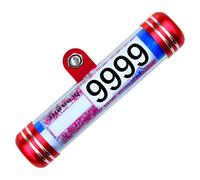 Tubo di registrazione per moto - Porta della licenza compatto, sicura impermeabile | Frame di stoccaggio cilindrico durevole, documento affidabile mantenendo, utilizzo pratico di pr