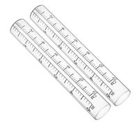 Tubo di ricambio in per pluviometro da 2 pezzi per giardino da giardino,