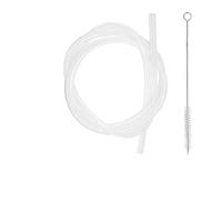 Tubo Di Ricambio In Silicone For Macchina Da Caffè Automatica Da 2 M Con Spazzola For La Pulizia, Adatto For Ninova, Compatibile Con JURA, Compatibile Con Melitta.