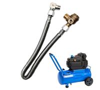 Tubo di ricambio per compressore d'aria | Parti di macchine pneumatiche centrali, tubo connettore compressore d'aria con valvola di ritegno per seminterrato invernale per marini industriali