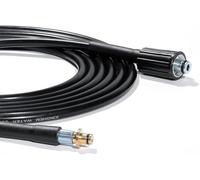 Tubo di ricambio per idropulitrice ad alta pressione Kärcher serie K2, Click M22 (14 mm), spina femmina, connettore rapido vecchio modello prolunga