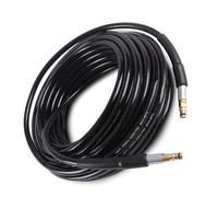 Tubo di ricambio per idropulitrice ad alta pressione per Karcher, per idropulitrici Kärcher serie K K2, K3, K4, K5, K7 accessori, con adattatore a connessione rapida nero 15m