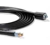 Tubo di ricambio per idropulitrice ad alta pressione per rondelle Kärcher serie K Karcher K2, Click M22 (14 mm), spina di tipo femmina, connettore rapido vecchio modello di prolunga per tubo di