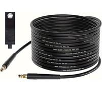 Tubo di ricambio per idropulitrice da 6 m, compatibile con Karcher K2 K3 K4 K5 K6 K7, tubo di prolunga per lavaggio a getto con spina a scatto, connessione rapida, per la pulizia dell'auto con cinghie